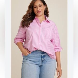 Maurice’s 90s Prep Relaxed Button Up Shirt